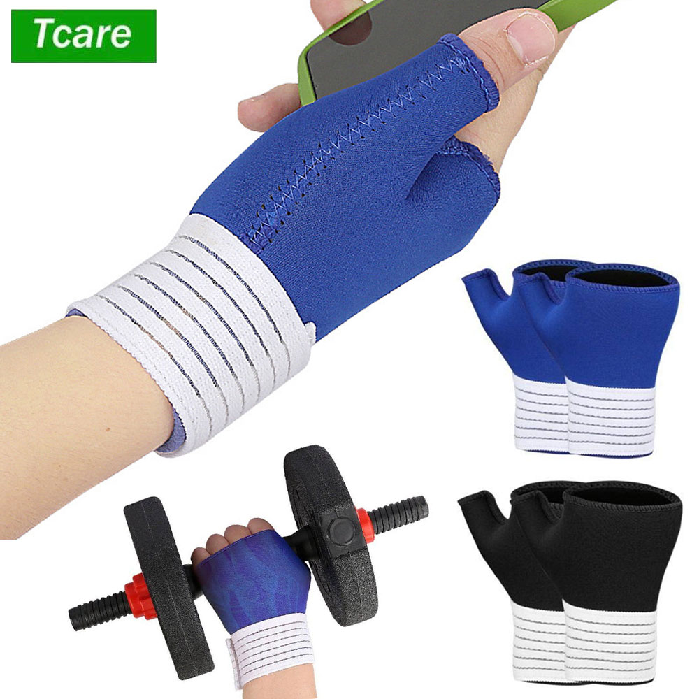 Wrist Wrap Support - 1 Para Elastycznych Opasek na Nadgarstek
