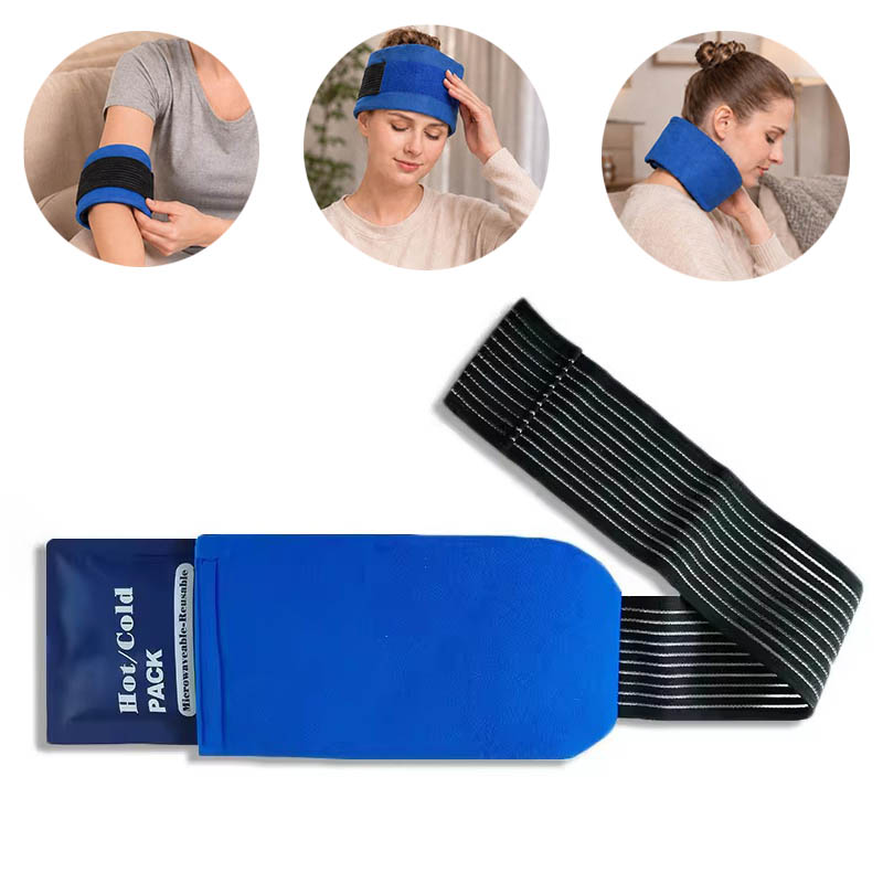 Wrist Wrap Support - Wielorazowy żelowy kompres chłodzący, miękki okład