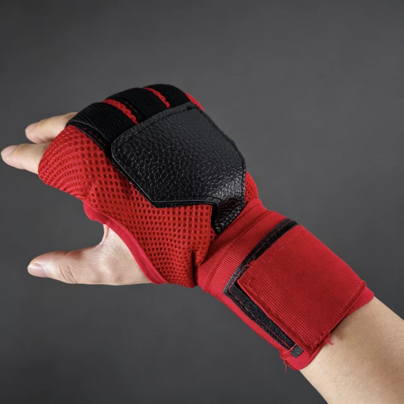 Nowe poliestrowe rękawice boks – Wrist Wrap Support recenzja i cena