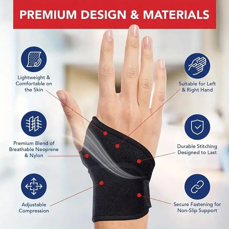 Regulowana opaska na nadgarste – Wrist Wrap Support recenzja i cena