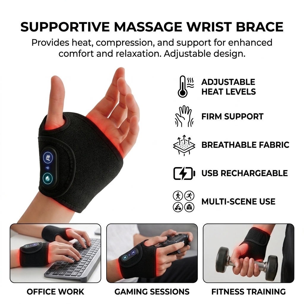Ochraniacze na nadgarstki z po – Wrist Wrap Support recenzja i cena